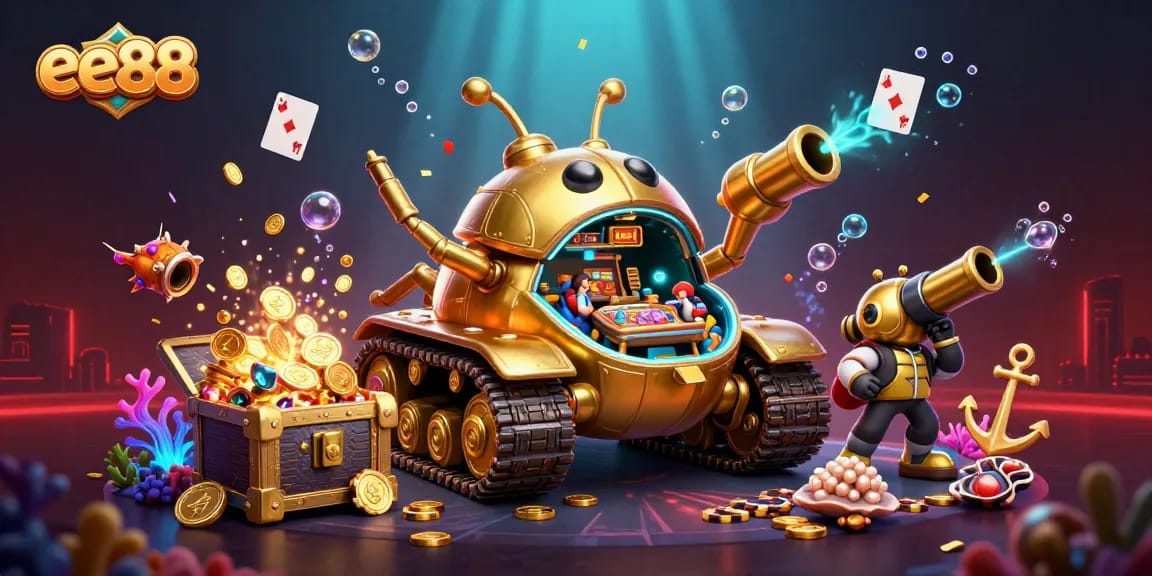 Experience excitement at ee88 with vibrant 3D casino scenes and lively gaming elements!
