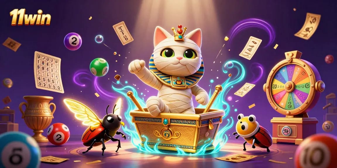 Experience thrilling wins with 11win in a captivating pyramid casino atmosphere.