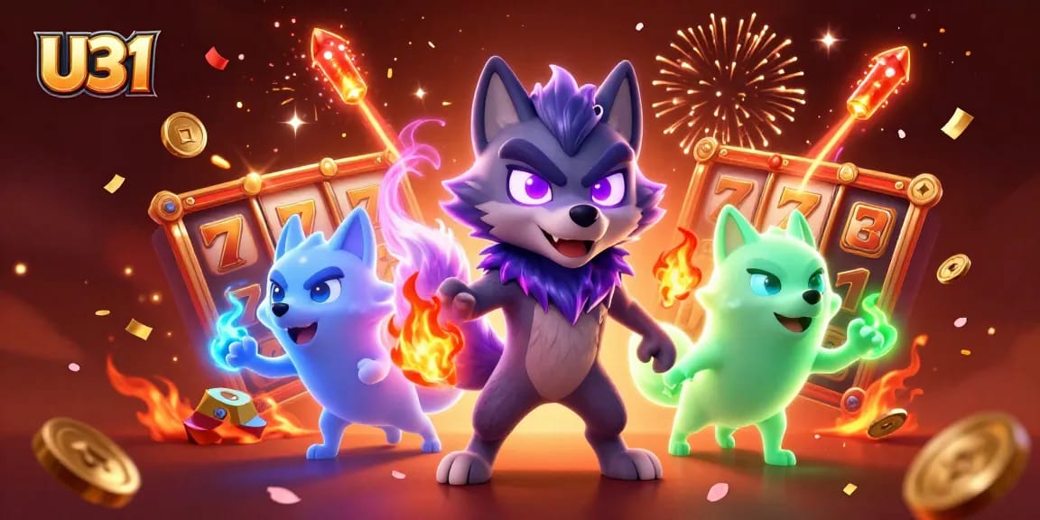 Experience thrilling slots with U31's enchanted wolf pack leading a magical casino adventure.
