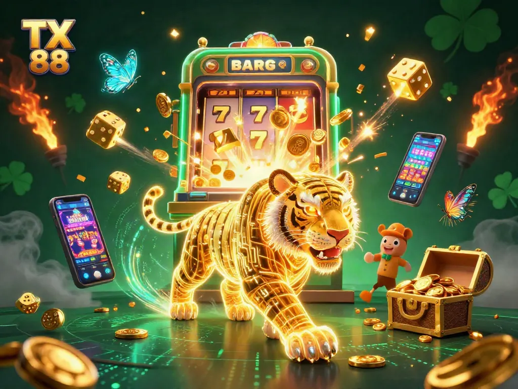 Experience the excitement of TX 88 with vibrant casino games and thrilling slot machine jackpots.