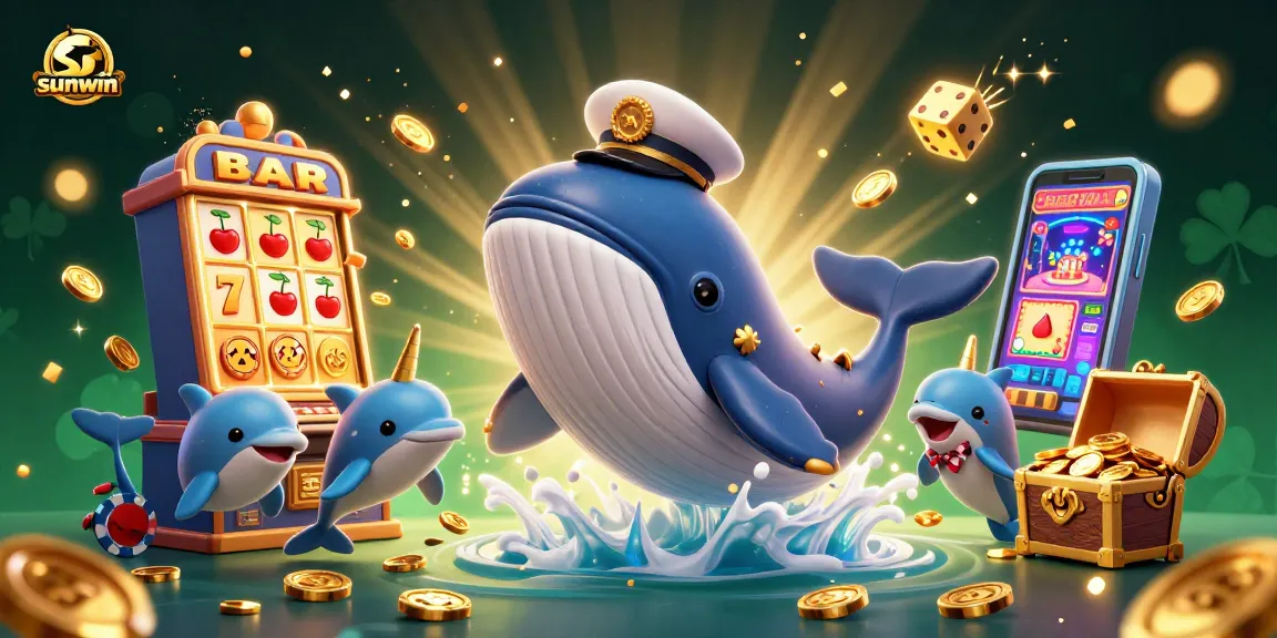 Experience thrilling gameplay with sunwin in this vibrant 3D casino scene full of action.