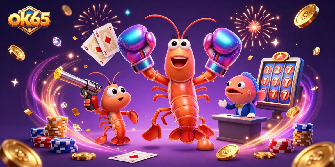 Experience wins with ok65 as vibrant casino characters celebrate dynamic gameplay.