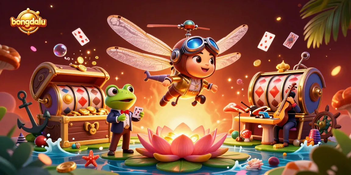 Engage with bongdalu's thrilling world of gambling illustrated through a vibrant casino scene.