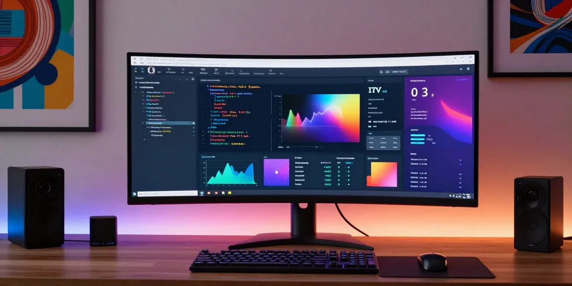 IPTV reseller dashboard in a modern developer workspace showcasing advanced software analytics and cloud computing interfaces.