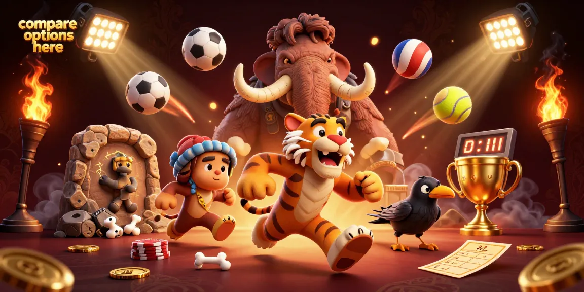 Visualize exciting sports betting dynamics as you compare options here with a vibrant scene.