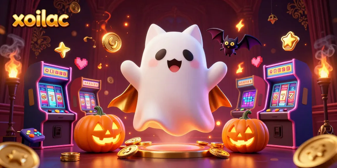 Xoilac delivers thrilling gaming experiences featuring ghostly characters in a haunted casino atmosphere.